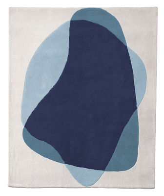 Hartô Serge Rug - 220 x 180 cm. Blue,Grey