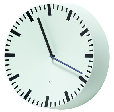 Hay Analog Wall clock - Ø 27 cm. Mint green