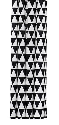 Ferm Living Triangles Shower curtain - 160 x H 200 cm. White,Black