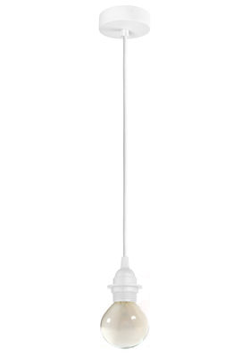 Sotto Luce Bi Kage Pendant - With lampholder. White