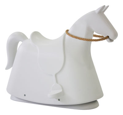 Magis Collection Me Too Rocky Rocking horse. White