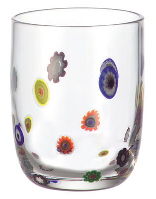 Leonardo Millefiori Whisky glass. Transparent