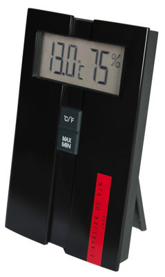 L'Atelier du Vin Hygro-Thermo Digital station - Temperature and hygrometry measure station. Black