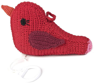 Anne-Claire Petit Bird Musical mobil. Red