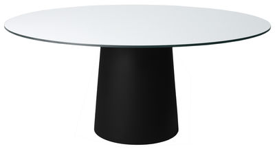 Moooi Container Table leg - Ø 56 x H 70 cm - For top Ø 160 cm. Black