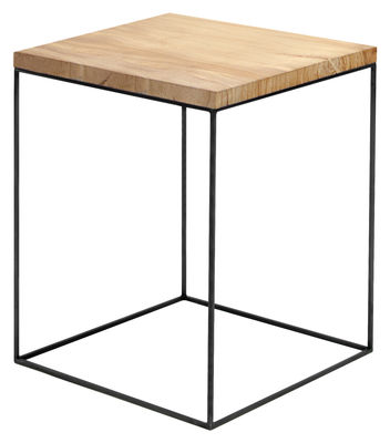 Zeus Slim Irony Coffee table. Natural wood