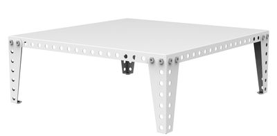 Meccano Home Coffee table - 101 x 101 cm. White