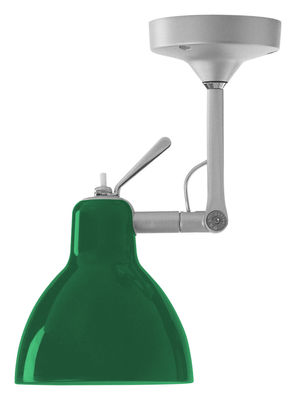 Rotaliana Luxy H0 Ceiling light - Wall lamp. Shiny green,Matallic