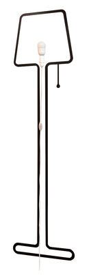 Pa Design Tall Lampe Lamp - Set sticker + electric kit. Black