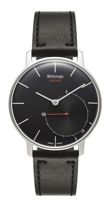 Withings Activité Connected watch - / Bluetooth - Leather. Black