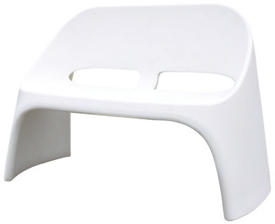 Slide Amélie Bench - 2 seats. White