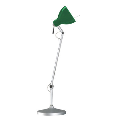 Rotaliana Luxy T1 Desk lamp - Arm 3 sections. Shiny green,Matallic