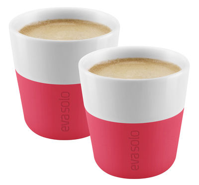 Eva Solo Espresso cup - Set of 2 - 80 ml - H 6,2 cm. Tea pink