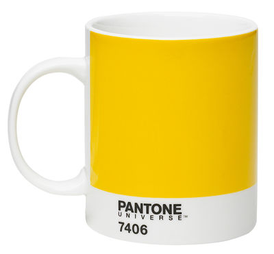 ROOM COPENHAGEN Pantone Universe™ Mug - 37,5 cl. White,Dark yellow