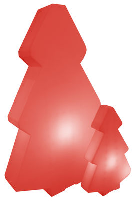 Slide Lightree Outdoor Floor lamp - H 100 cm - Outdoor use. Red