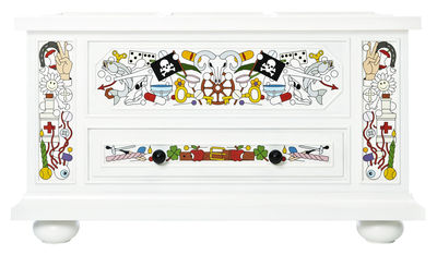 Moooi Altdeutsche Box - Hand decorated. White,Multicoulered