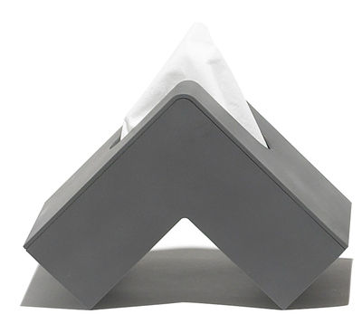 Pa Design Folio Tissue box. Charcoal grey