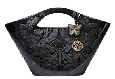 Kartell Le Paseo Handbag - W 53 cm - By Christian Lacroix. Black