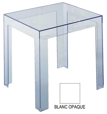 Kartell Jolly Supplement table - Opaque version. Opaque white