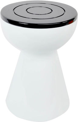 XL Boom Boto Stool - Standing table - H 50 cm. White,Black