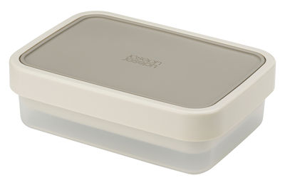 Joseph Joseph GoEat Lunch box - 2 stackable boxes set. Grey,Transparent