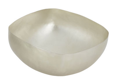 Tom Dixon Bash Square Basket - Medium - L 23 cm. Silver