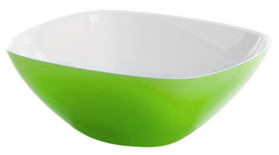 Guzzini Vintage Bowl. White,Green