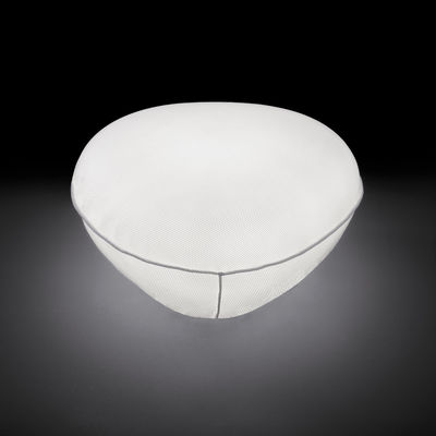 O luce Pill-low Floor lamp - Pouf - Indoor & outdoor. White