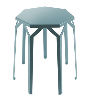 Internoitaliano Ripe Coffee table - H 60 cm x L 56,5 cm. Blue