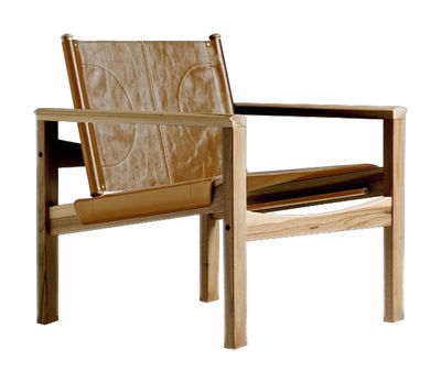 Objekto Peglev Armchair - Armchair. Light grey,Light wood