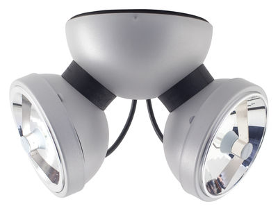 Azimut Industries Bipro 360° Wall light - Ceiling light. Grey