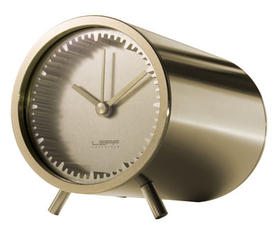 LEFF amsterdam Tube Clock - Ø 5 cm. Brass