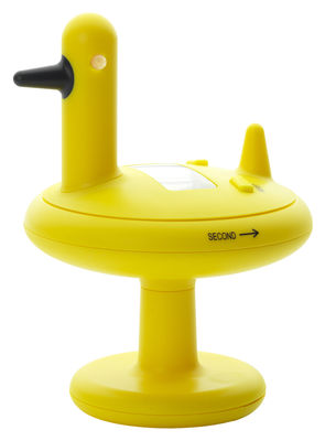 A di Alessi Duck Electronic timer - Electronic. Yellow