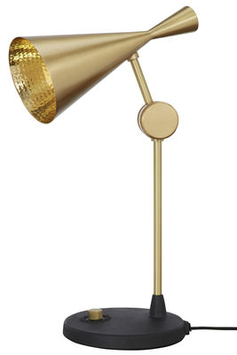 Tom Dixon Beat Table lamp. Brushed brass