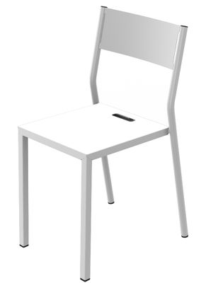 Matière Grise Take Stackable chair - Metal. White