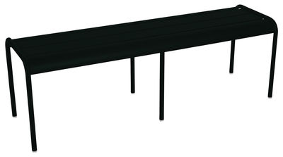 Fermob Luxembourg Bench - 3/4 seaters. Licorice