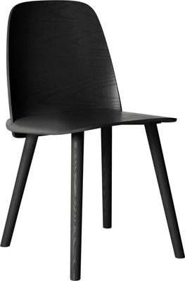 Muuto Nerd Chair - Wood. Black