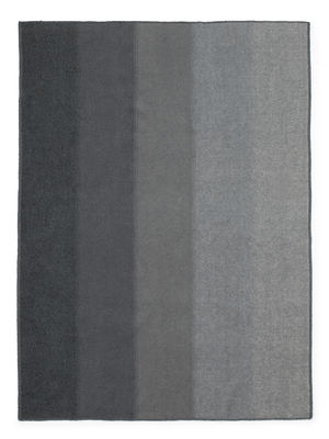 Normann Copenhagen Tint Throw Blanket. Light grey,Dark grey