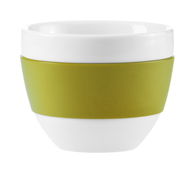 Koziol Aroma Coffee cup - H 5,3 cm. Mustard green