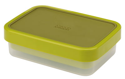 Joseph Joseph GoEat Lunch box - 2 stackable boxes set. Green,Transparent