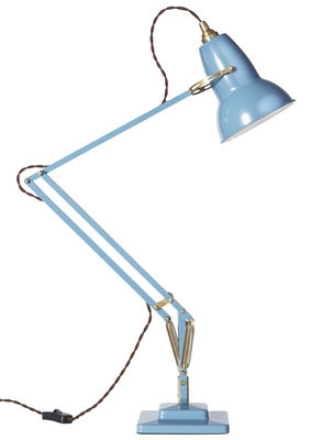 Anglepoise Original 1227 Table lamp - Brass. Blue,Brass