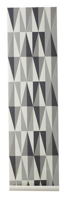 Ferm Living Spear Wallpaper - 1 panel. Grey,Off white,Dark grey