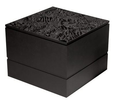 Ibride Cordillères des Andes Box - / 35 x 35 cm. Black