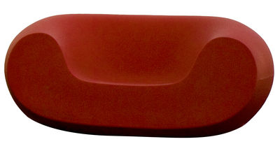 Slide Chubby Low armchair. Red