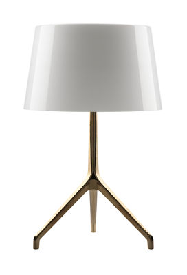 Foscarini Lumière XXS Table lamp. White,Bronze