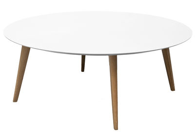 Sentou Edition Lalinde Coffee table. White,Wood