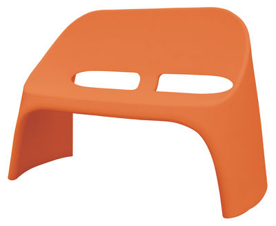 Slide Amélie Bench - 2 seats. Orange