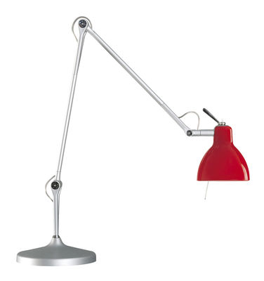 Rotaliana Luxy T2 Desk lamp - Arm 4 sections. Glossy ref,Matallic