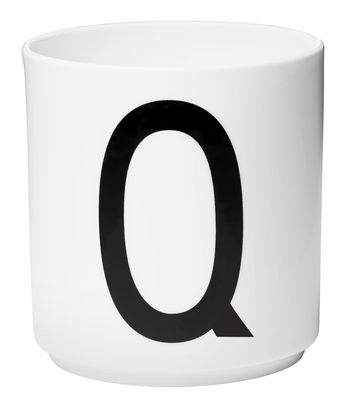 Design Letters Arne Jacobsen Mug - Porcelain - Q. White