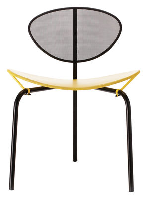 Gubi - Mathieu Matégot Nagasaki Chair - Reissue 1954. Yellow,Black